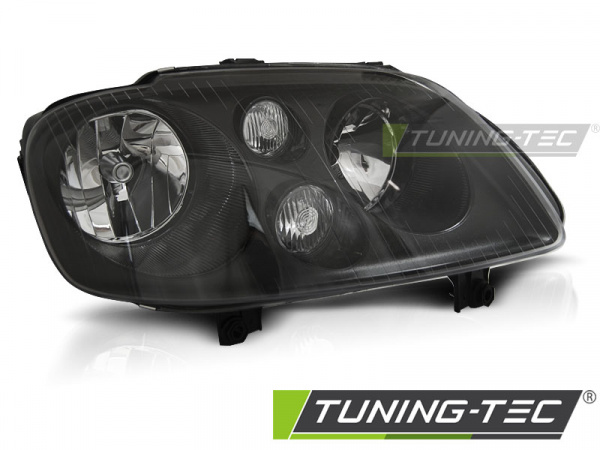 Upgrade Klarglas Scheinwerfer rechts für VW Touran 1T 03-06 schwarz